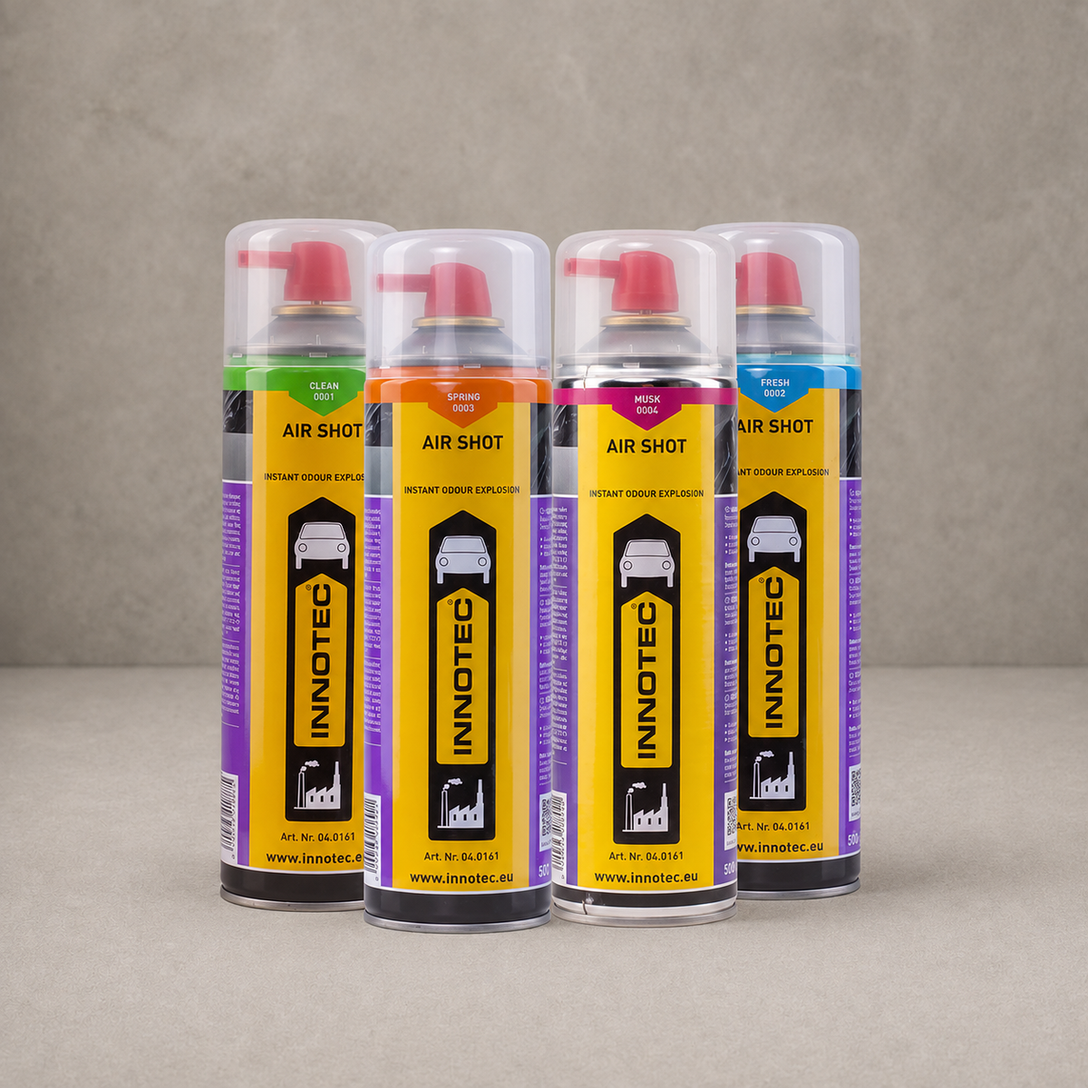 Innotec Air Shot – 500 ml · Aerosol, Standard, Domus (Violett) – Artikelnummer 1213-06