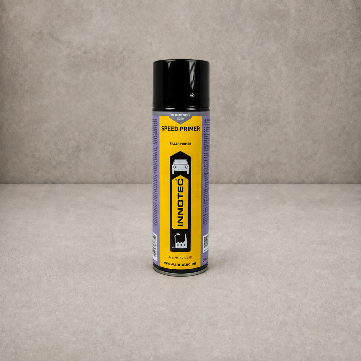 Innotec Speed Primer – 500 ml · Aerosol, Grau, Mittel – Artikelnummer 1302-4