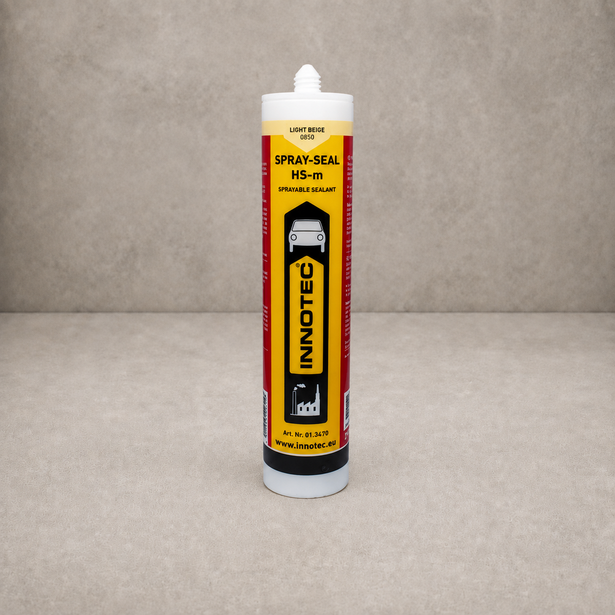 Innotec Spray-Seal HS-m – 290 ml · Kartusche, Hellbeige – Artikelnummer 1398-3