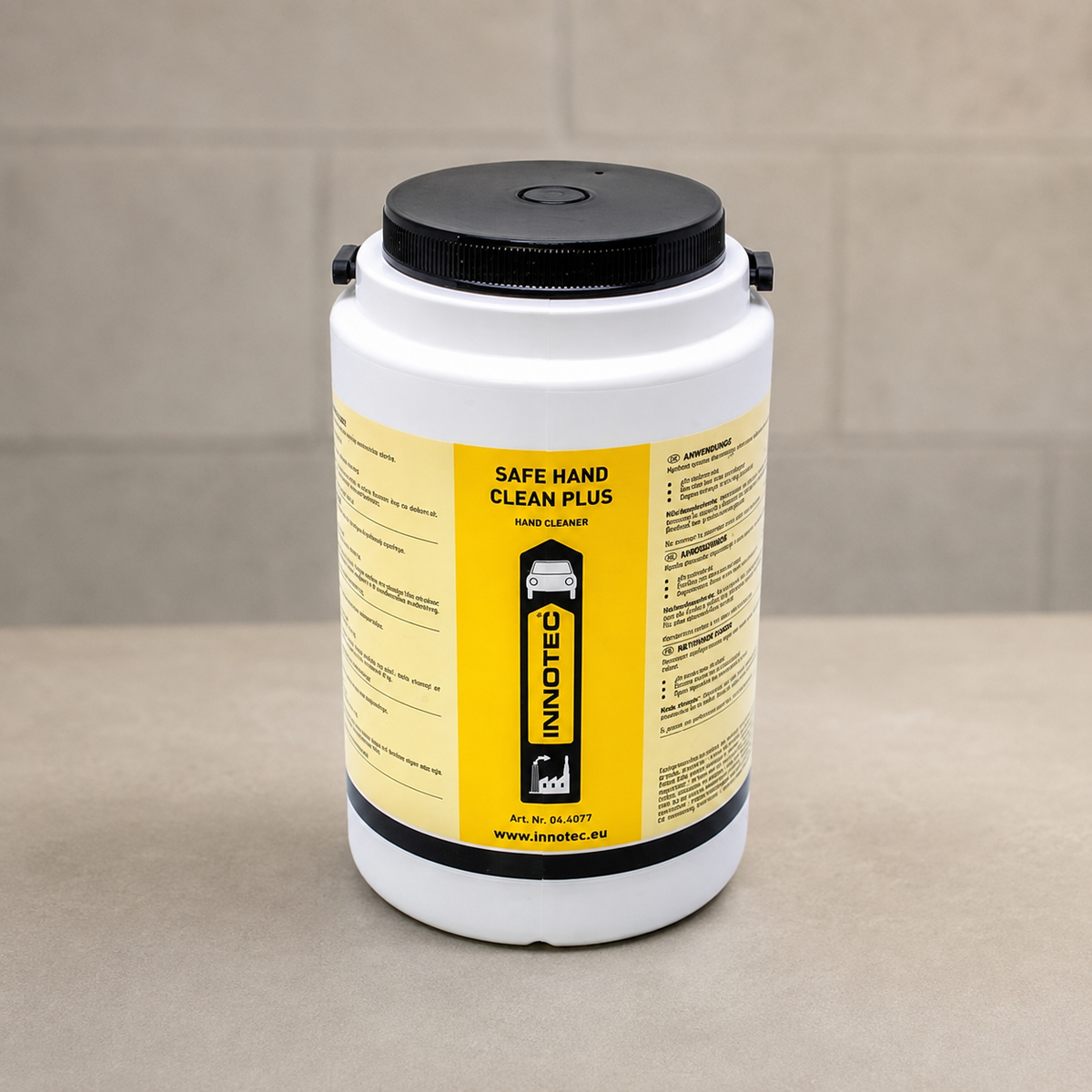 Innotec Safe Hand Clean Plus NEW – 3 Liter · Kübel, ohne Spender – Artikelnummer 1080-34
