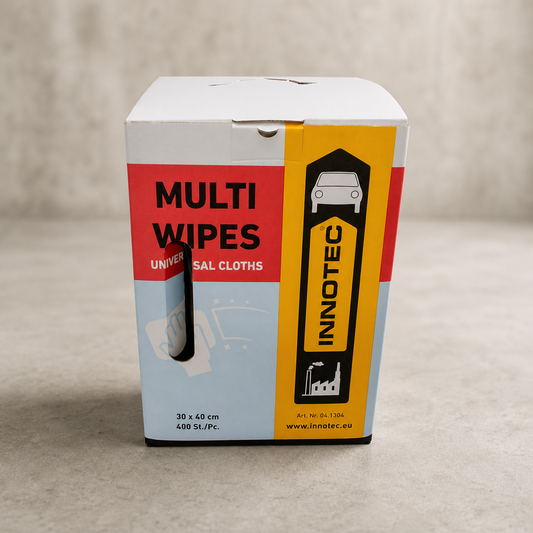 Innotec Multi Wipes – 400 Stück · Karton, 30 cm x 40 cm – Artikelnummer 1092