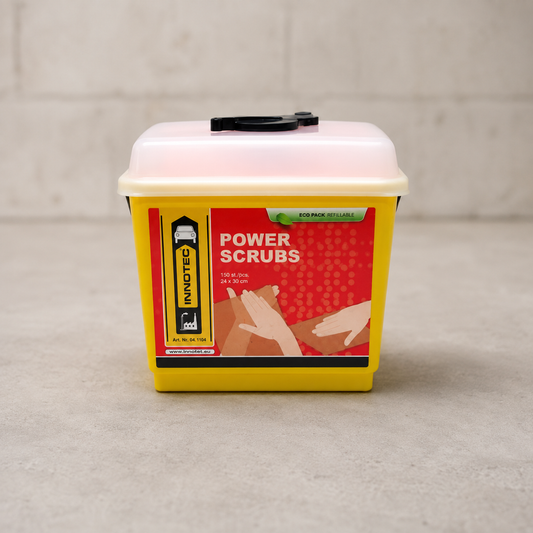 Innotec Power Scrubs – 150 Stück · Box, Box – Artikelnummer 1096