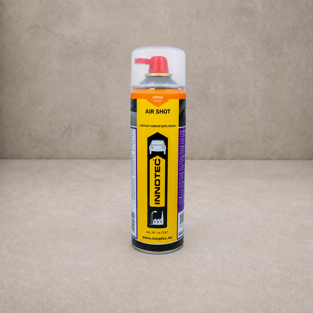 Innotec Air Shot – 500 ml · Aerosol, Orange, Spring – Artikelnummer 1213-04
