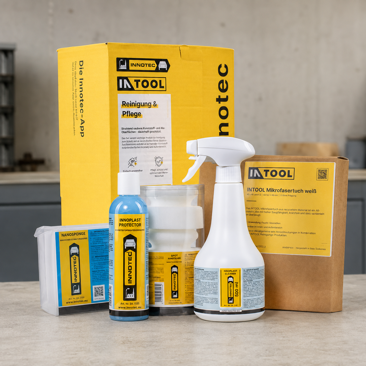 Innotec Reinigungs- und Pflege-Set – Artikelnummer 1254-1