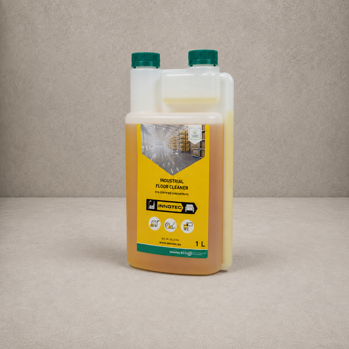 Innotec Industrial Floor Cleaner – 1 Liter · Flasche – Artikelnummer 1279