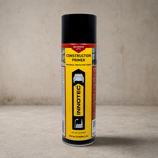 Innotec Construction Primer – 500 ml · Aerosol, Rot, Rubin – Artikelnummer 1301