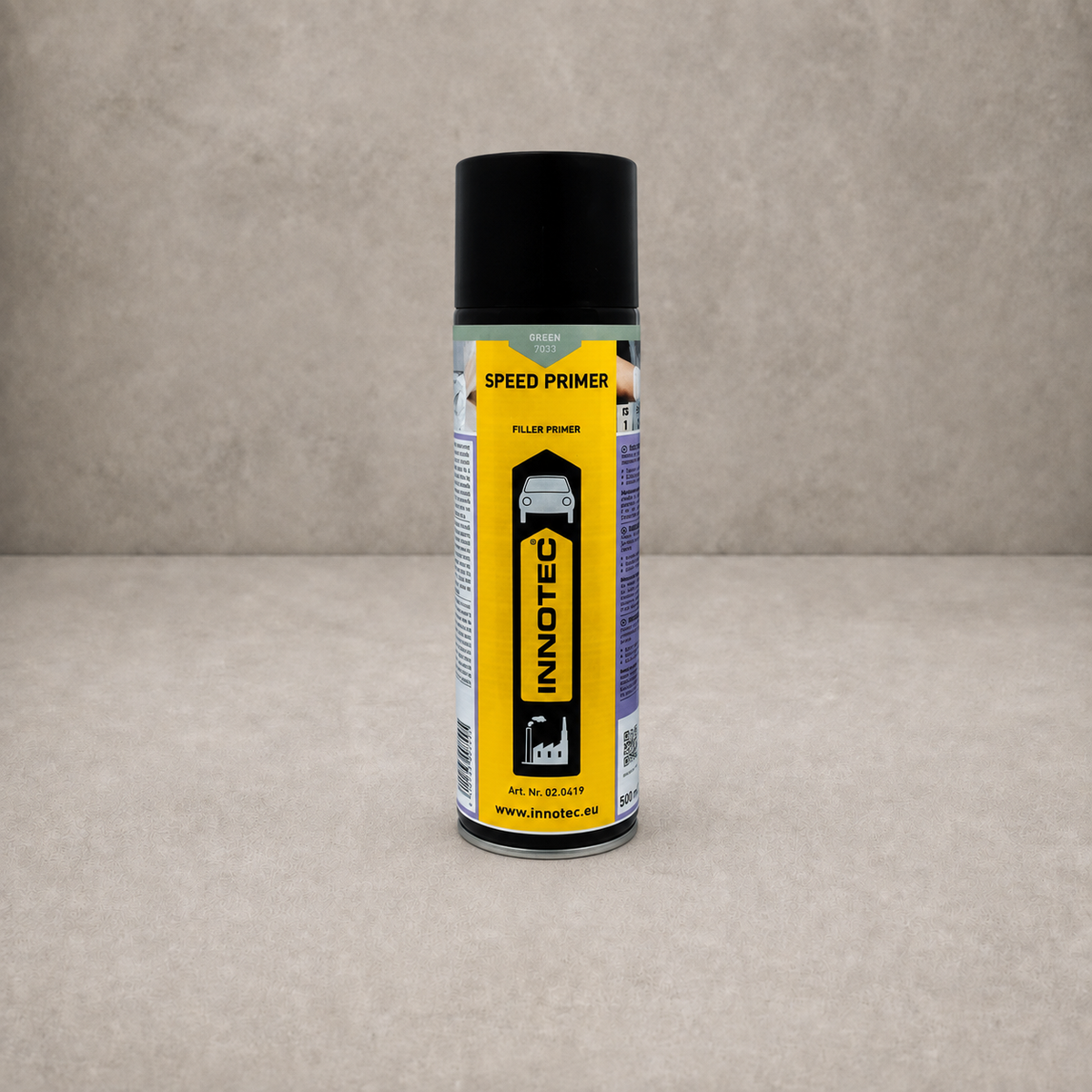 Innotec Speed Primer – 500 ml · Aerosol, Grün, Standard – Artikelnummer 1302-2