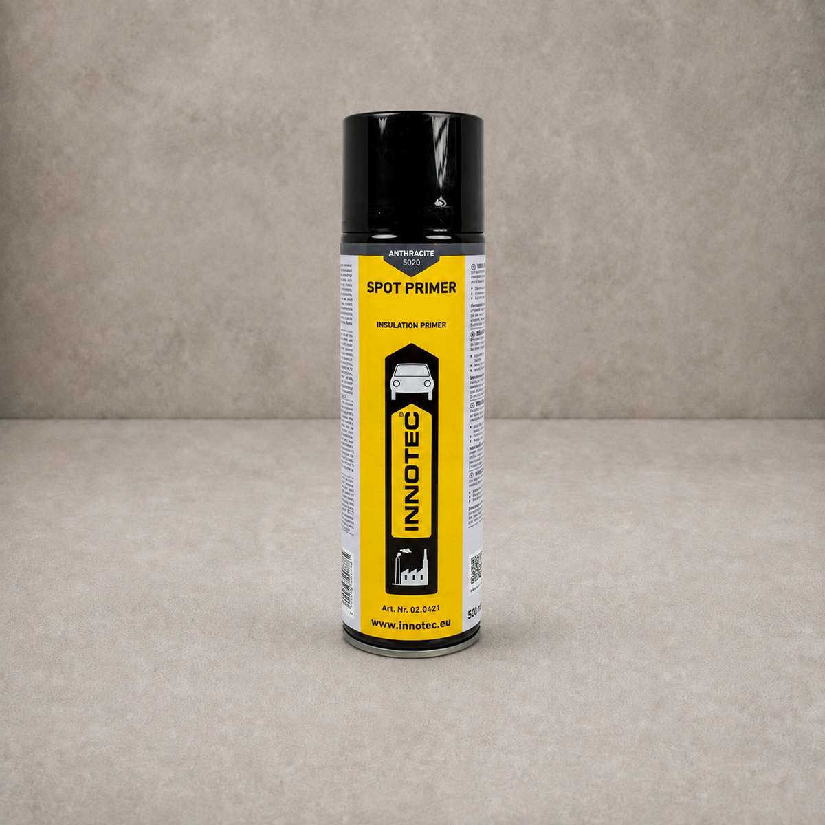 Innotec Spot Primer – 500 ml · Aerosol, Anthrazit – Artikelnummer 1303-1