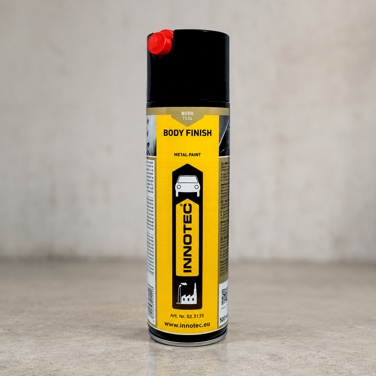 Innotec Body Finish – 500 ml · Aerosol, Beige, Standard – Artikelnummer 1305-1
