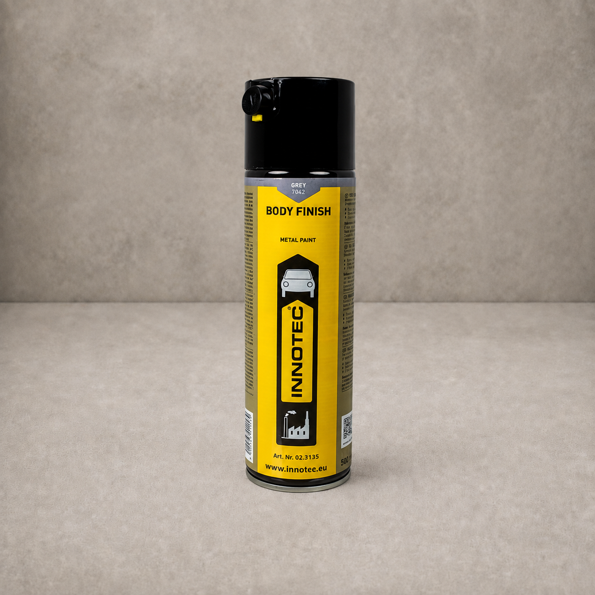 Innotec Body Finish – 500 ml · Aerosol, Grau, Standard – Artikelnummer 1305-2