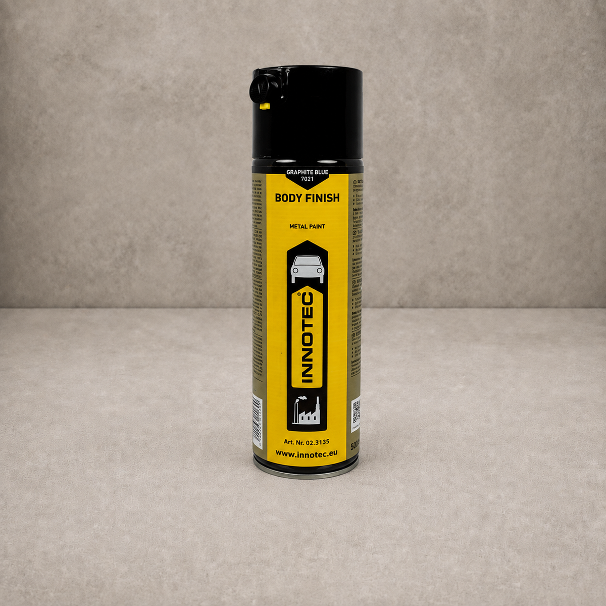 Innotec Body Finish – 500 ml · Aerosol, Blau, Graphit – Artikelnummer 1305-4