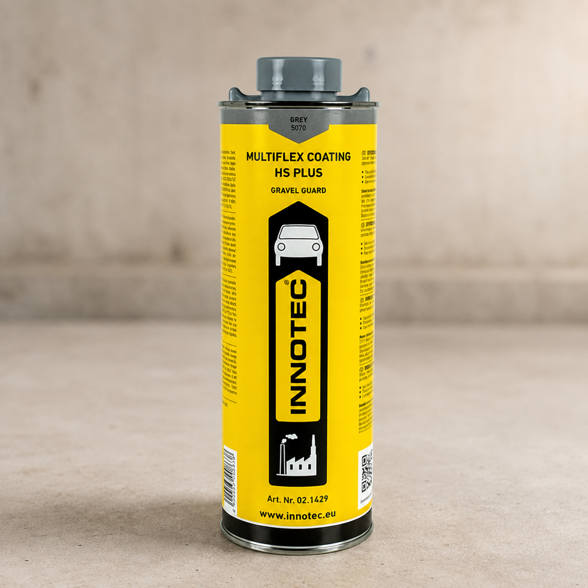 Innotec Multiflex Coating HS Plus – 1 Liter · Normdose, Grau – Artikelnummer 1370-1