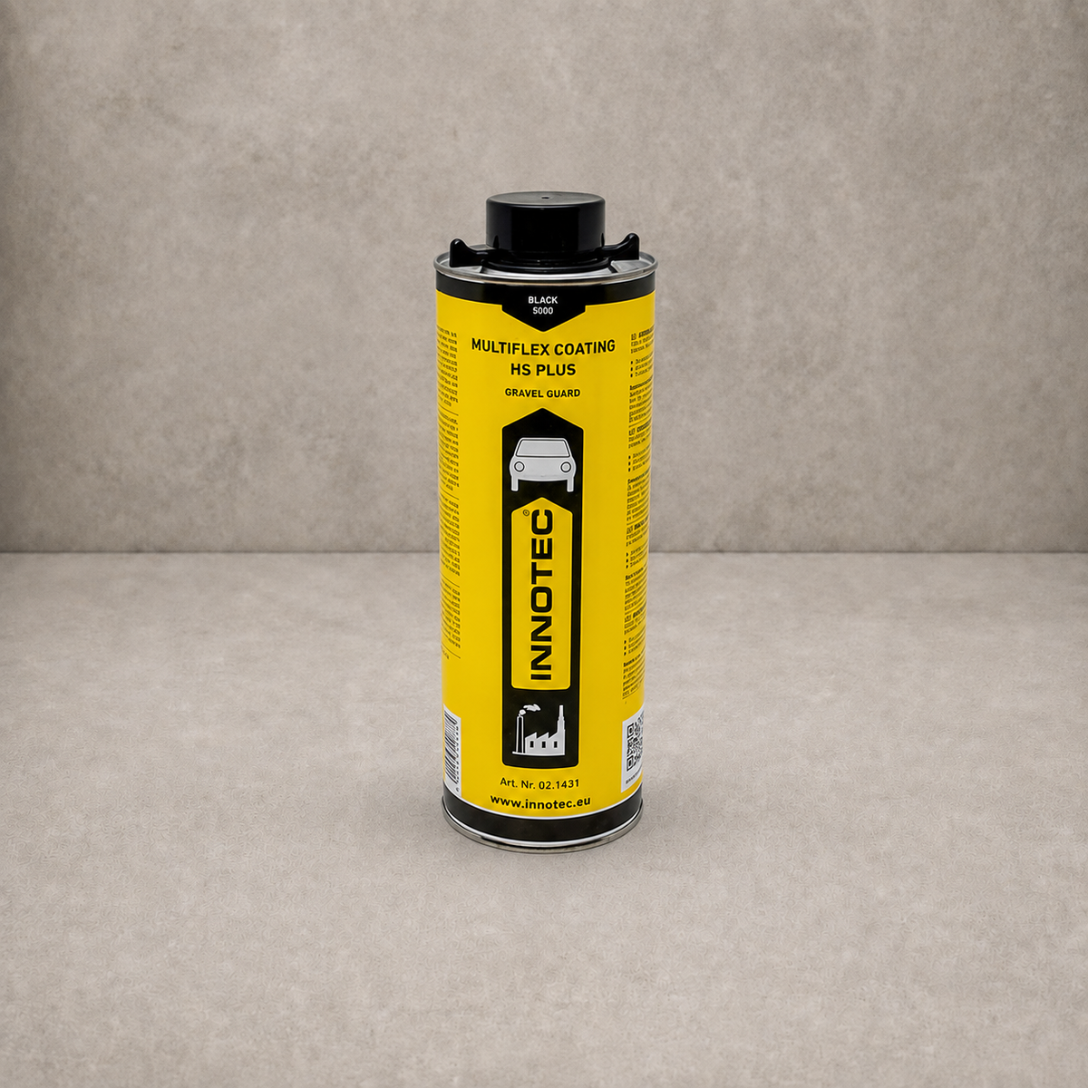 Innotec Multiflex Coating HS Plus – 1 Liter · Normdose, Schwarz – Artikelnummer 1371-1