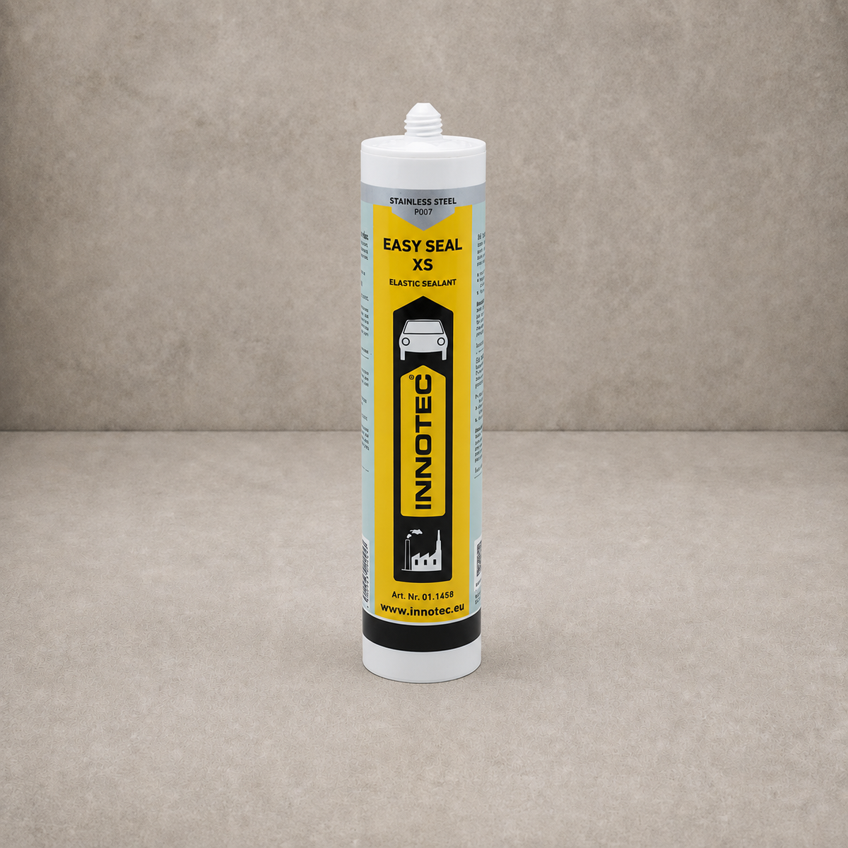 Innotec Easy Seal XS – 310 ml · Kartusche, Edelstahl – Artikelnummer 1386