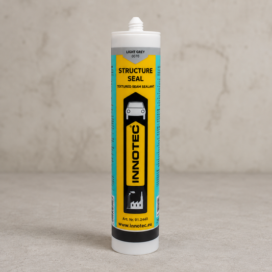 Innotec Structure Seal – 290 ml · Kartusche, Hellgrau – Artikelnummer 1392-001