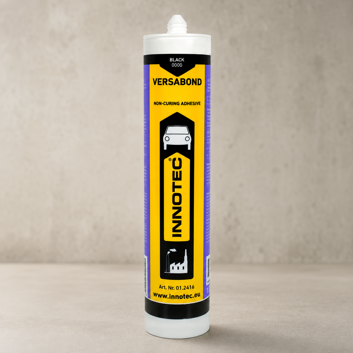 Innotec Versabond – 310 ml · Kartusche, Schwarz – Artikelnummer 1460