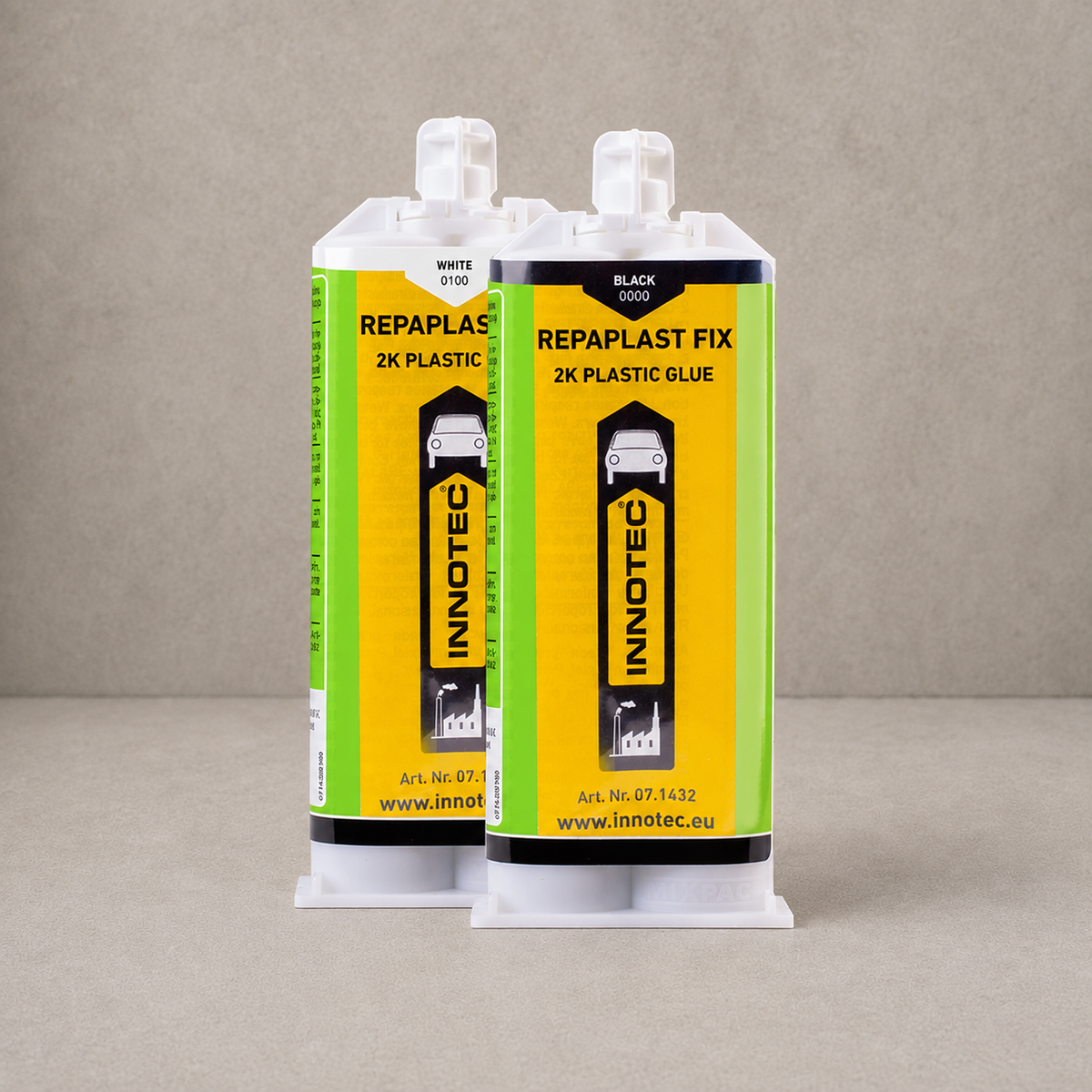 Innotec Repaplast Fix – 50 ml · Doppelkartusche, Weiß – Artikelnummer 1532-01