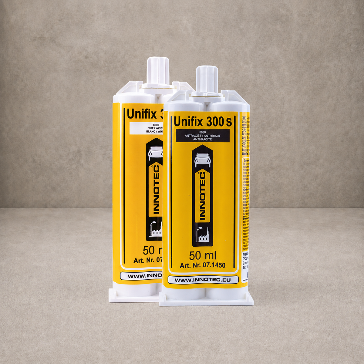 Innotec Unifix 300 S – 50 ml · Doppelkartusche, Weiß – Artikelnummer 1536