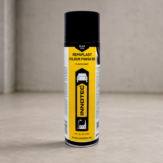 Innotec Repaplast Colour Finish Better Care – 500 ml · Aerosol, Schwarz, Standard – Artikelnummer 1570-1