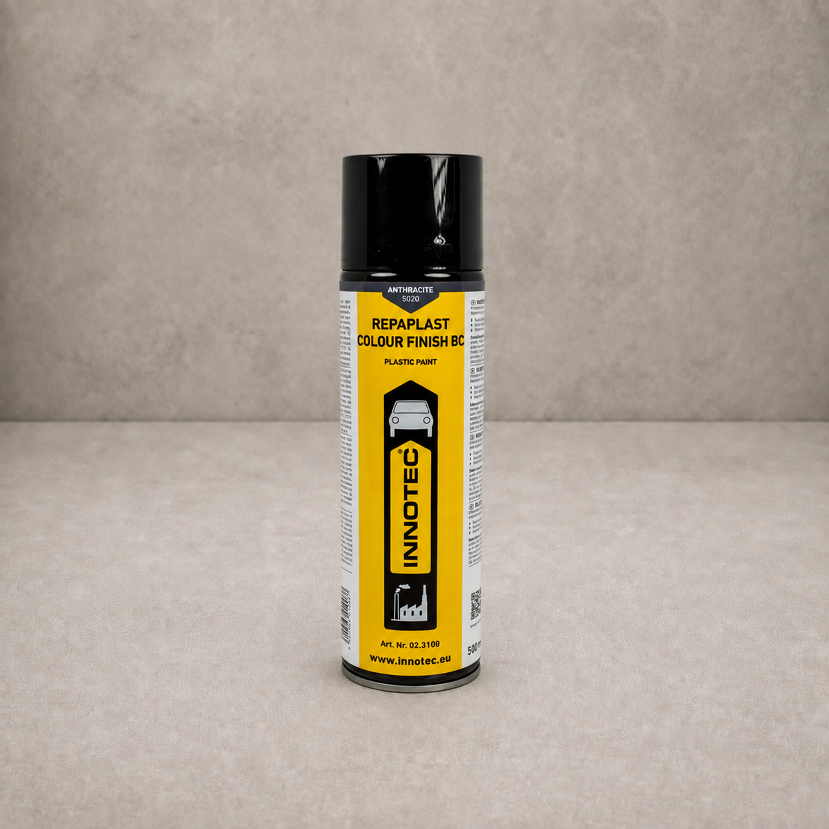 Innotec Repaplast Colour Finish Better Care – 500 ml · Aerosol, Anthrazit, Standard – Artikelnummer 1572-1