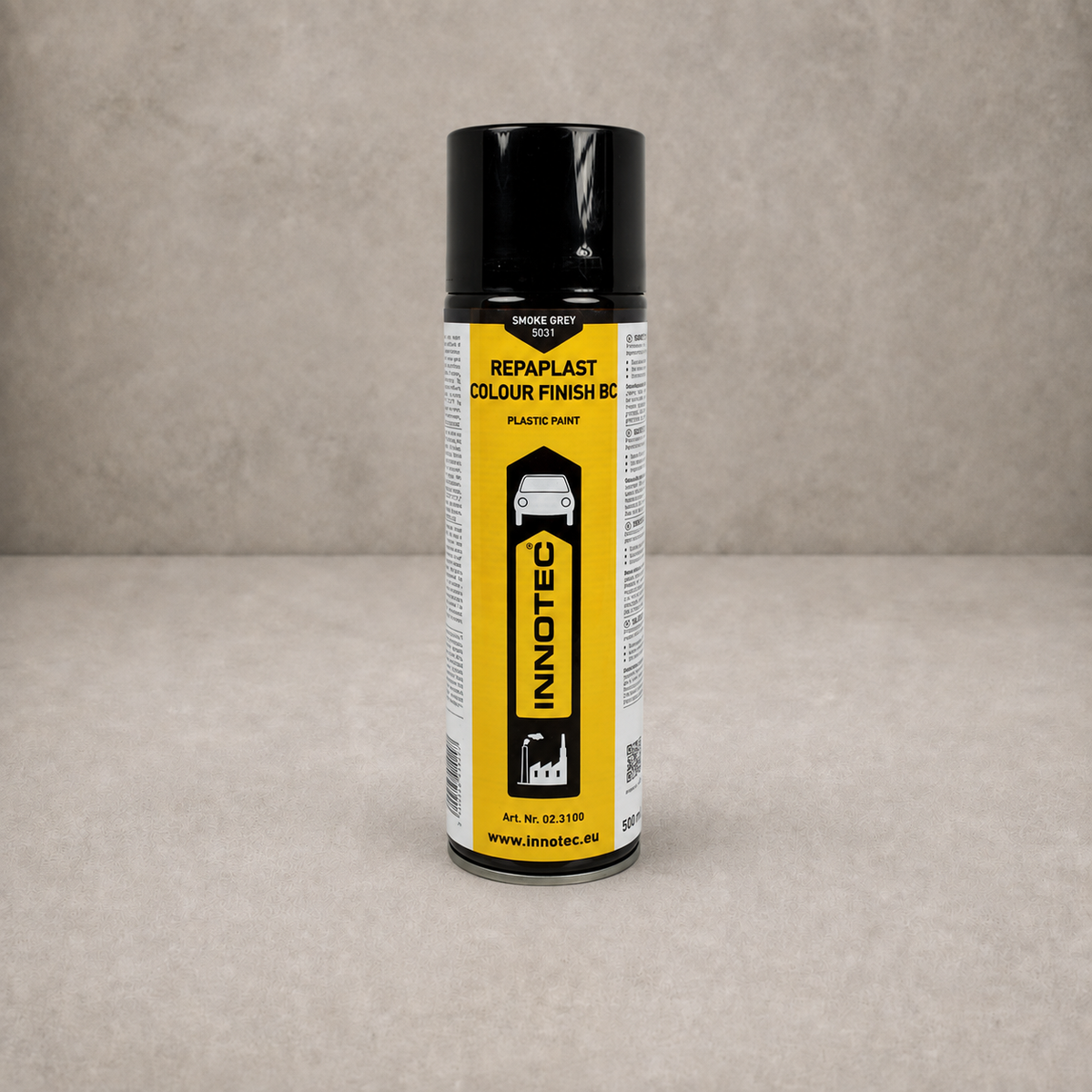 Innotec Repaplast Colour Finish Better Care – 500 ml · Aerosol, Grau, Rauch – Artikelnummer 1573-2