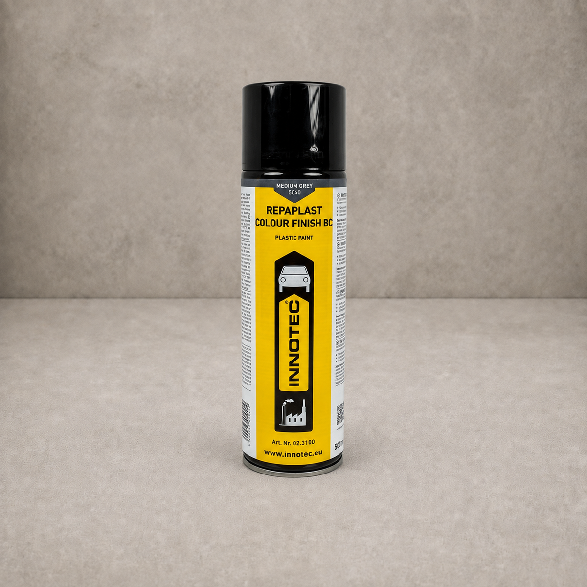 Innotec Repaplast Colour Finish Better Care – 500 ml · Aerosol, Grau, Mittel – Artikelnummer 1574-1
