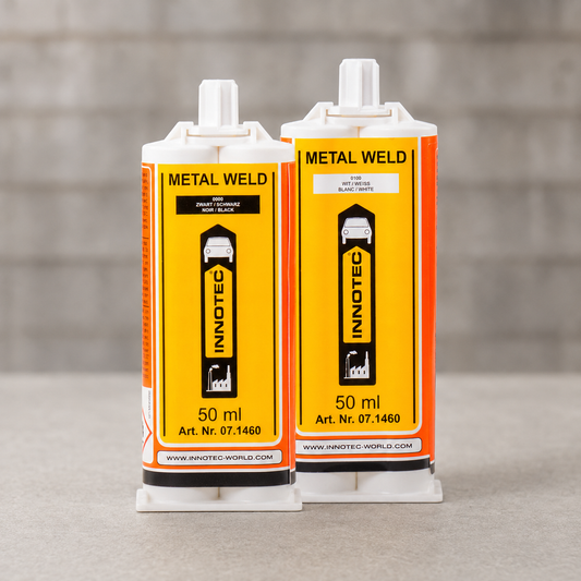 Innotec Metal Weld – 50 ml · Doppelkartusche, Weiß – Artikelnummer 1587