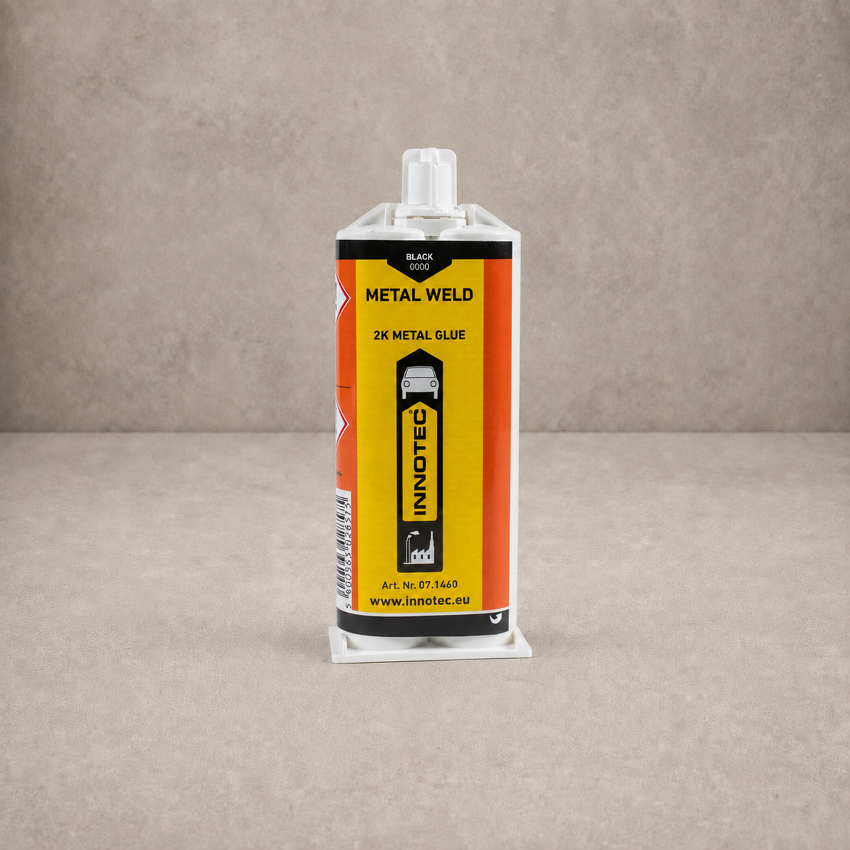 Innotec Metal Weld – 50 ml · Doppelkartusche, Schwarz – Artikelnummer 1588