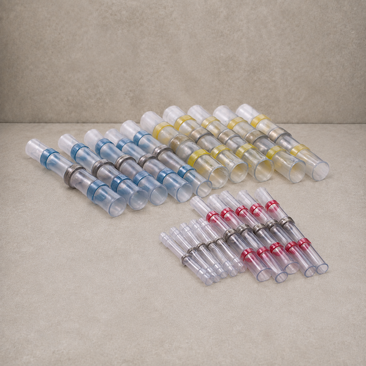 Innotec Easy Fit Connectors – 100 Stück · Packung, Gelb, 2,8 mm  Ø - 6,0 mm  Ø – Artikelnummer 1736-34