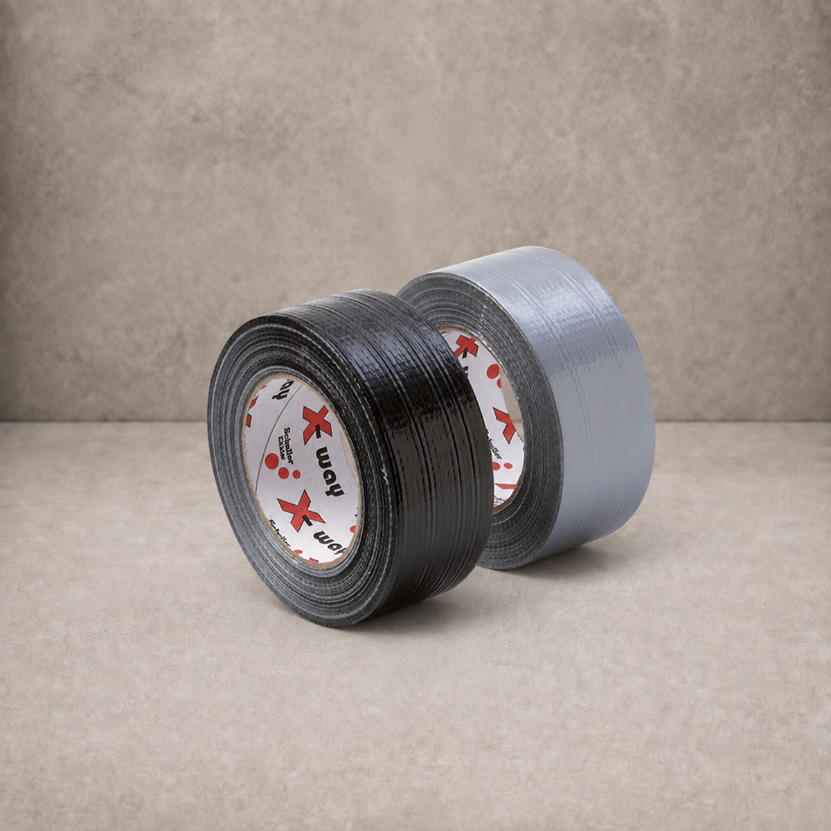 Innotec Gewebeband X-Way Pro – 50 Laufmeter · Rolle, Silber, 48 mm breit – Artikelnummer 2104-69