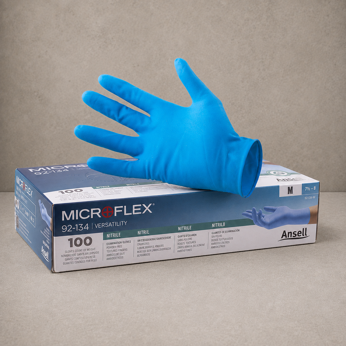 Innotec Microflex Nitril – 100 Stück · Packung, Größe 6,5-7 (S) – Artikelnummer 2112-031