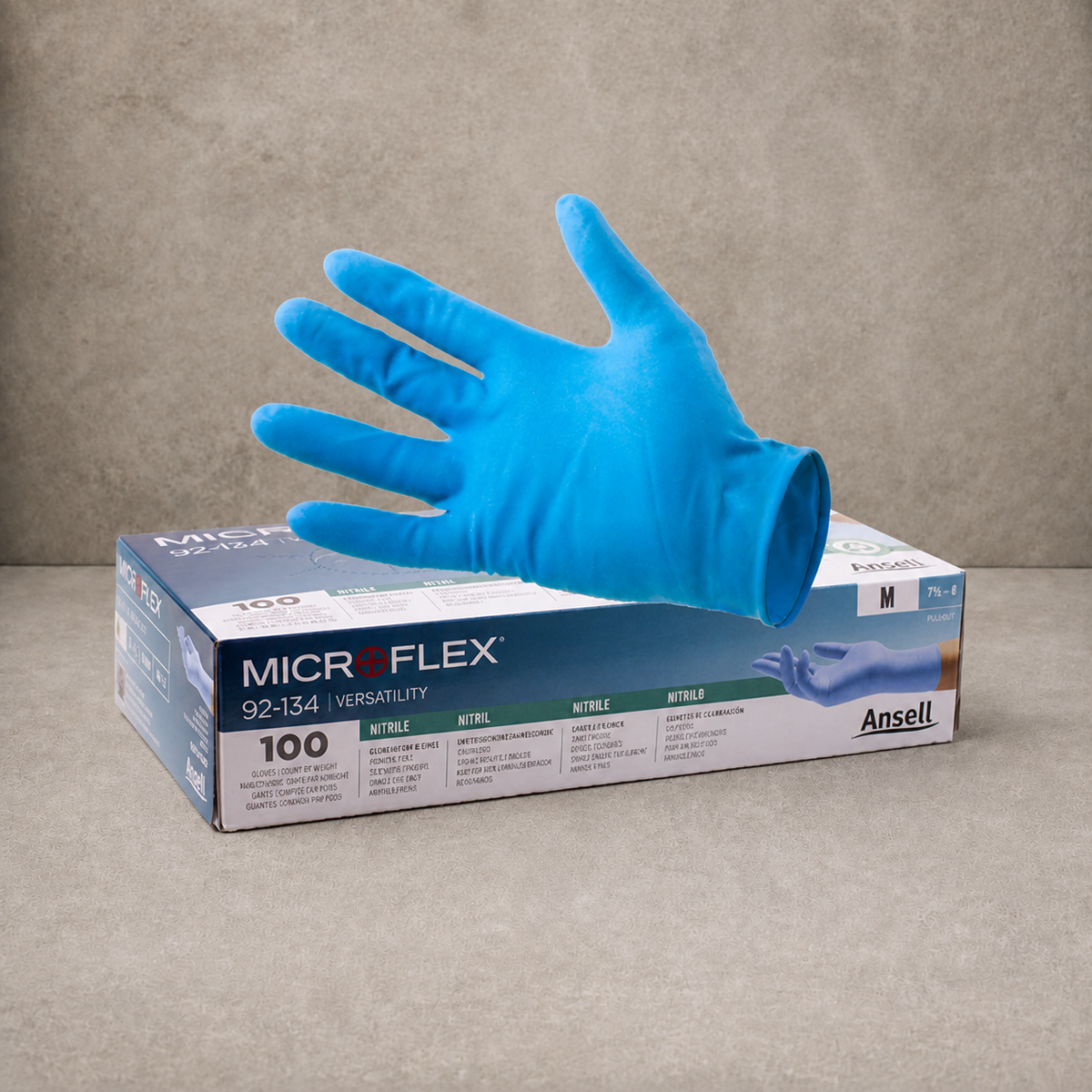 Innotec Microflex Nitril – 100 Stück · Packung, Größe 8,5-9 (L) – Artikelnummer 2112-05